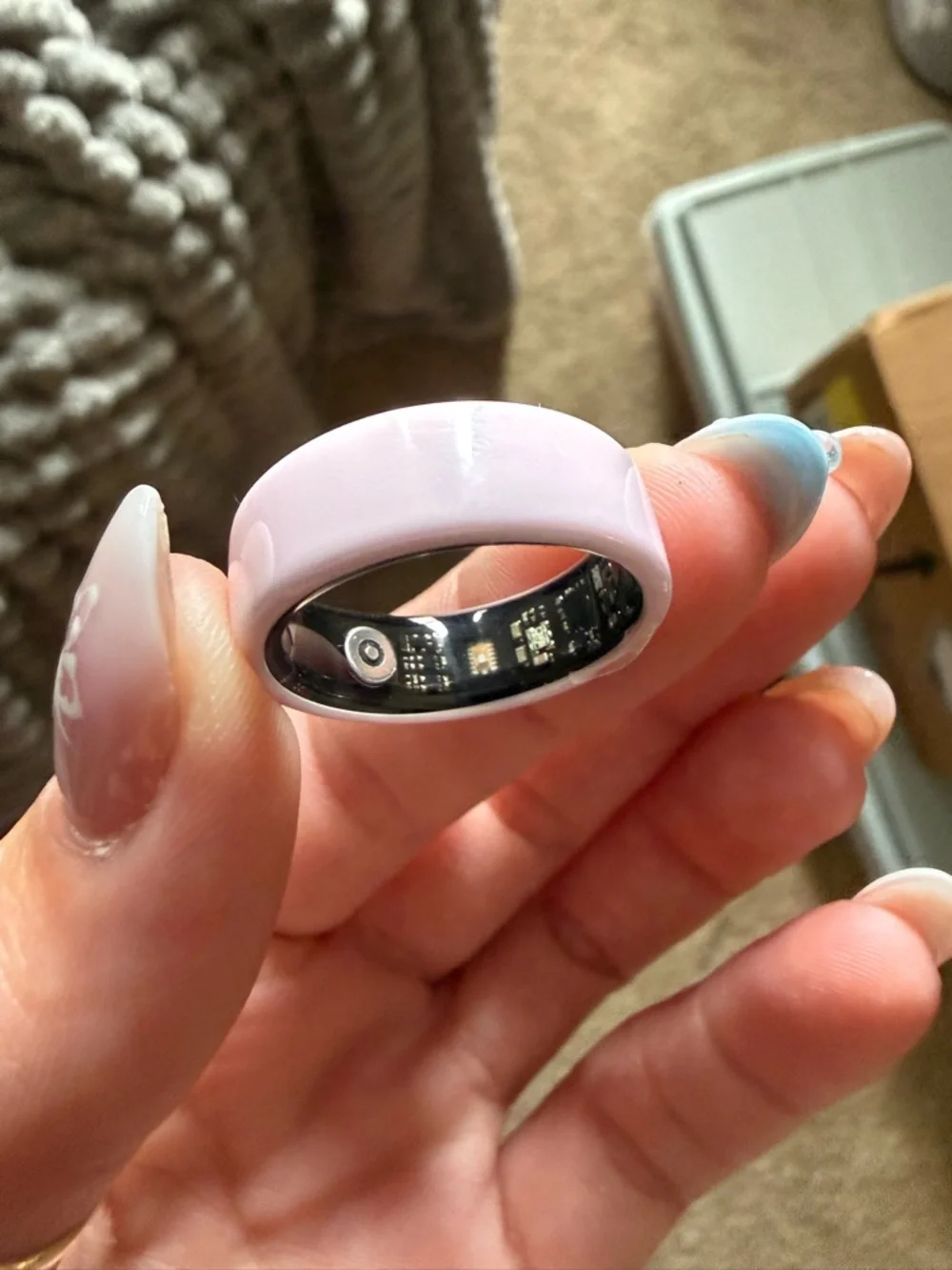 Halo Gen 3 Ceramic Pink Smart Ring